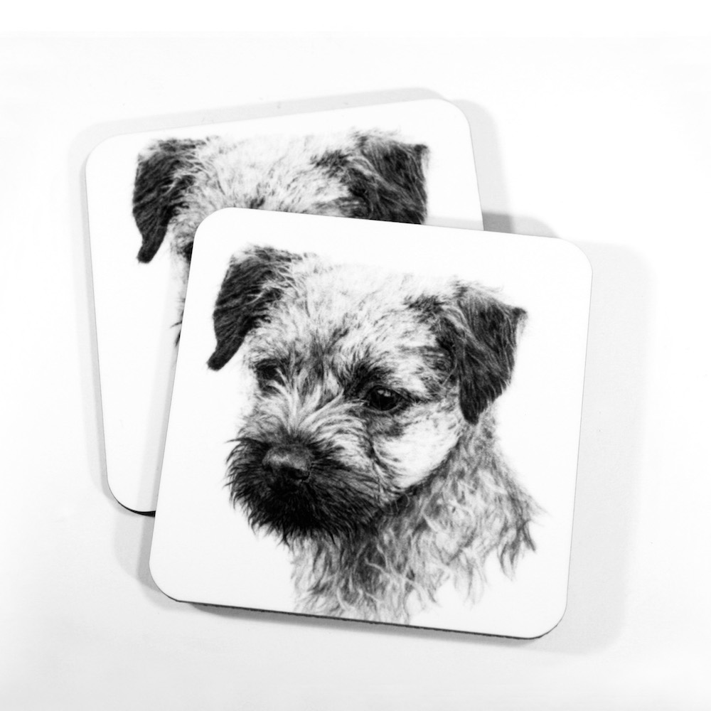 Border Terrier Coasters